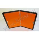 ADR tábla - számnélküli, összecsukható (400x300)