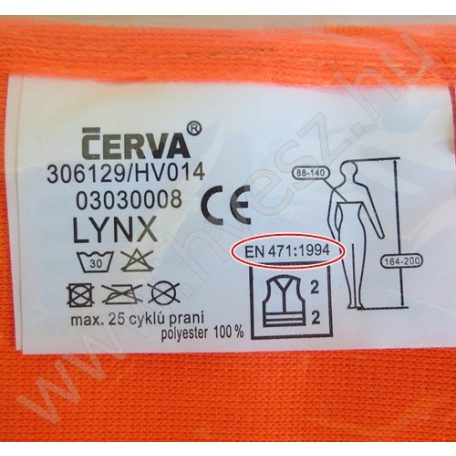 Fényvisszaverő mellény