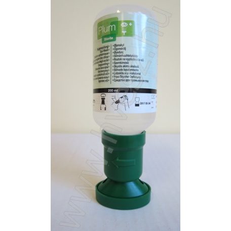 Szemöblítő palack folyadékkal